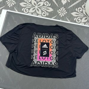 Adidas x Peloton Limited Edition Work Out Crop Top. Size Large.
